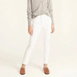 New With Defects J Crew Slim Boy Jeans White 29